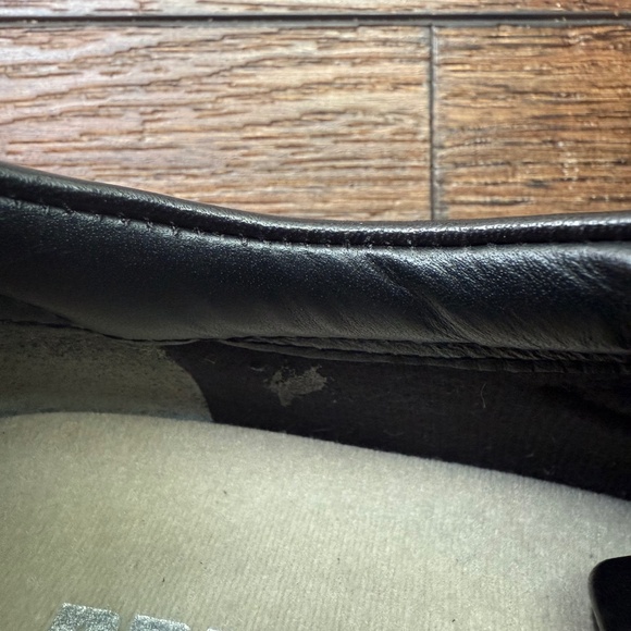 Drew Women's Cairo Black Leather Sneakers Size 7W - Picture 6 of 6